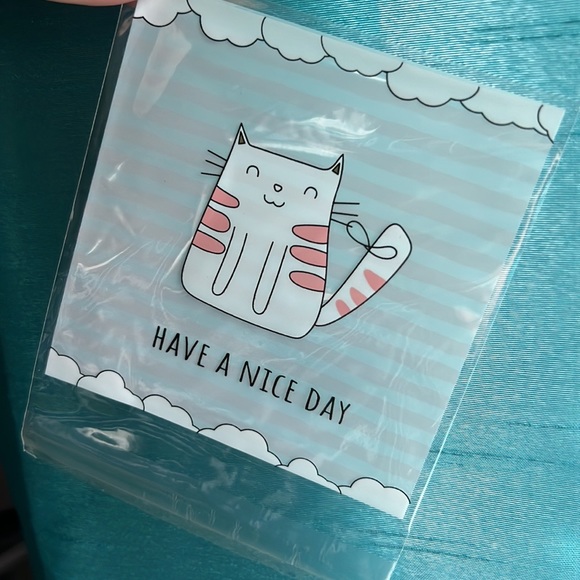 3/25$ 25 pcs Have a Nice Day Treat Bags Favor Bags 3.8"x3.8" Inches - Picture 6 of 7